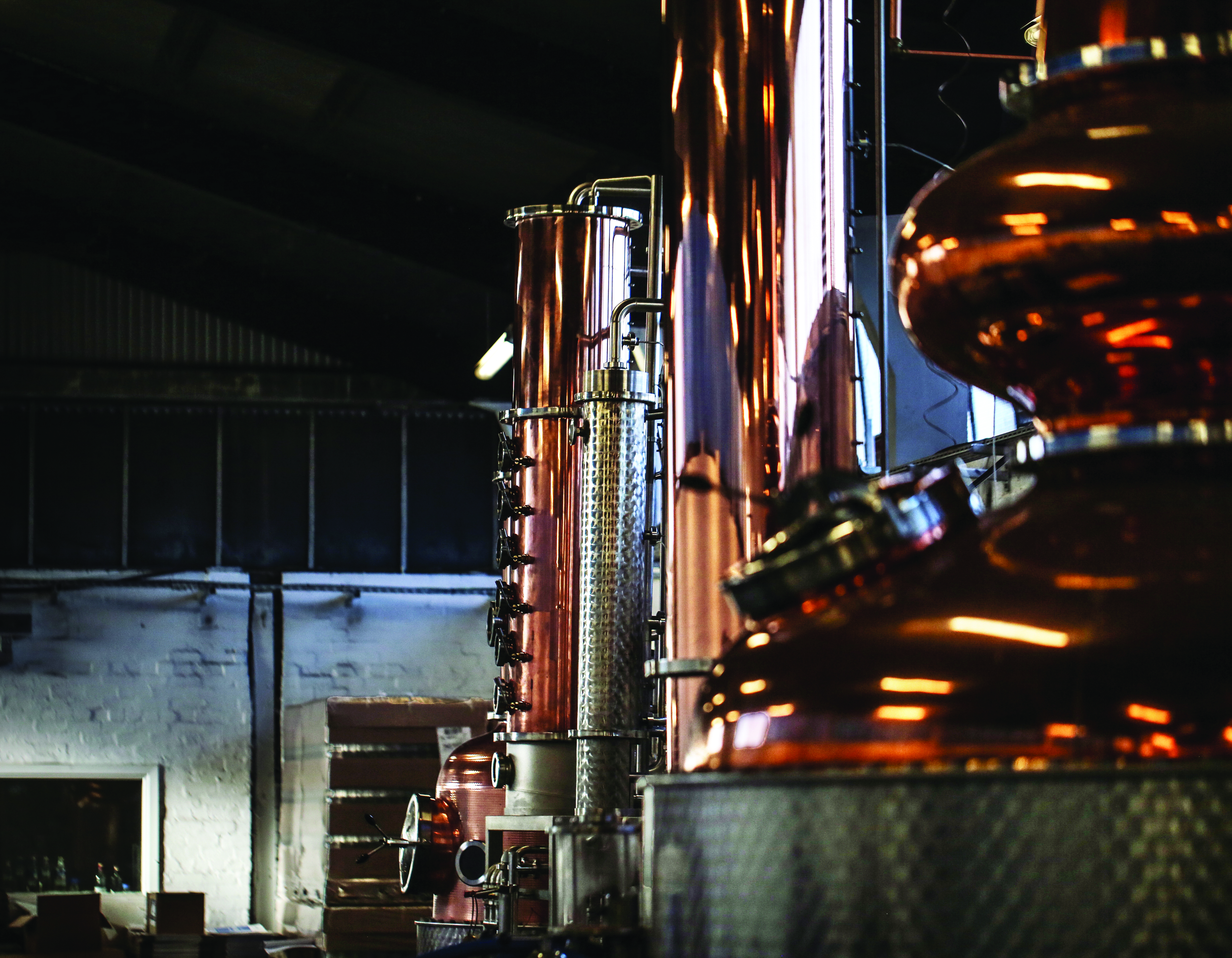 Whisky and Gin still